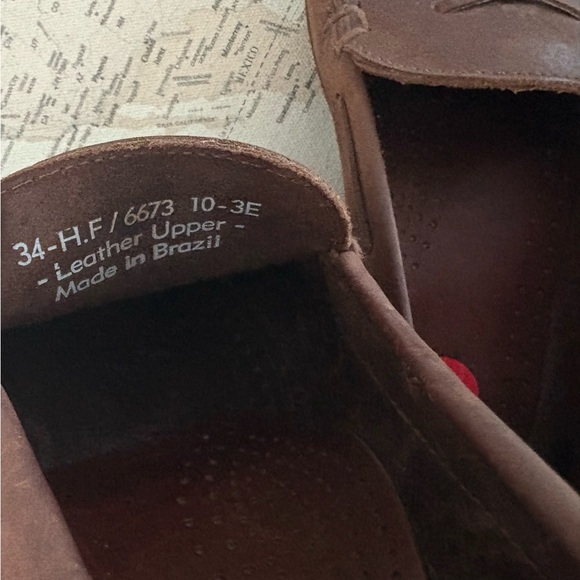 G.H.BASS Leather Tassel Kilt Loafers WIDE Width Men’s 10 E Whiskey - Picture 11 of 11